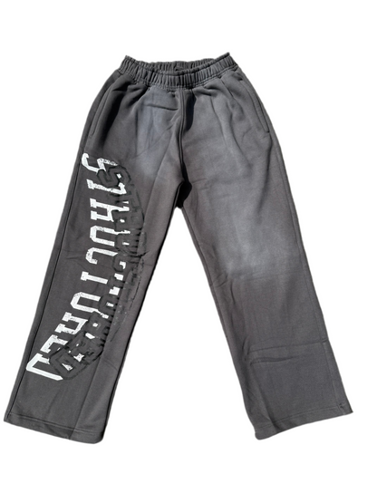 2) Vintage Structured Acid Washed Full Sweatsuit